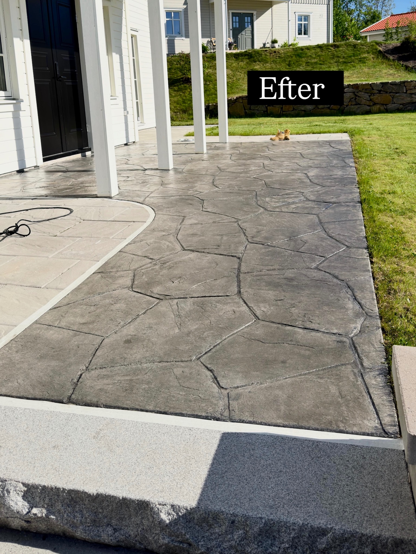 Betongförsegling – efter sealer