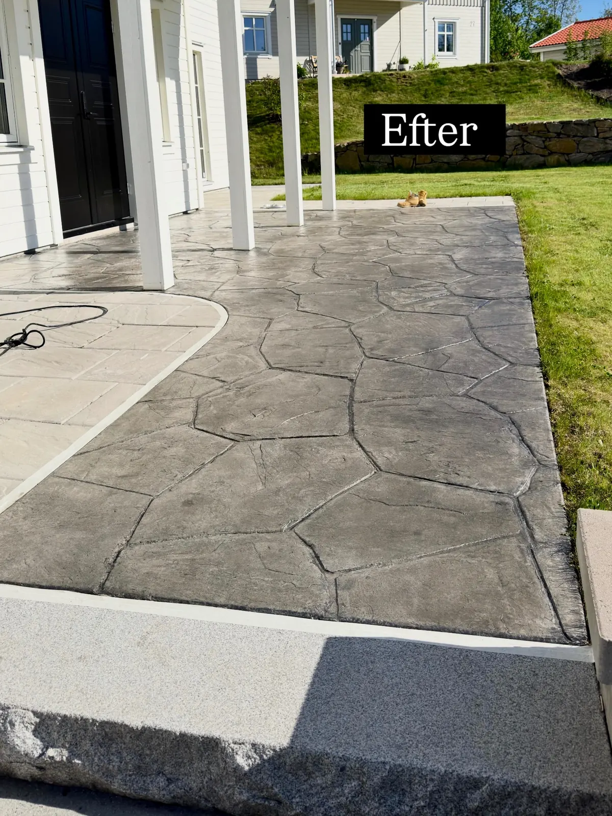 Betongförsegling – efter sealer